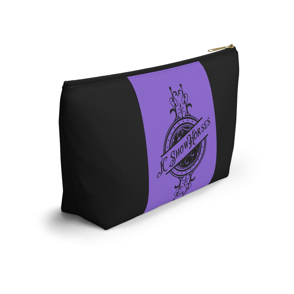 JC Show Horses Accessory Pouch w T-bottom purple