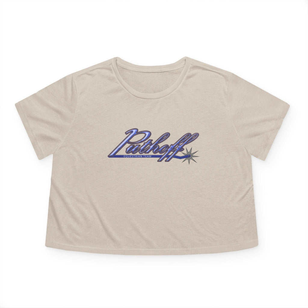 PET Retro Women's Flowy Cropped Tee