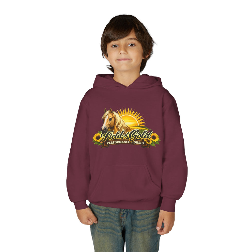 Fields of Gold Performance Horses Youth Hoodie