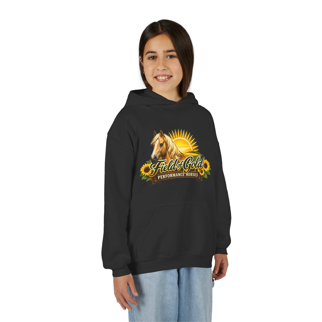 Fields of Gold Performance Horses Youth Hoodie