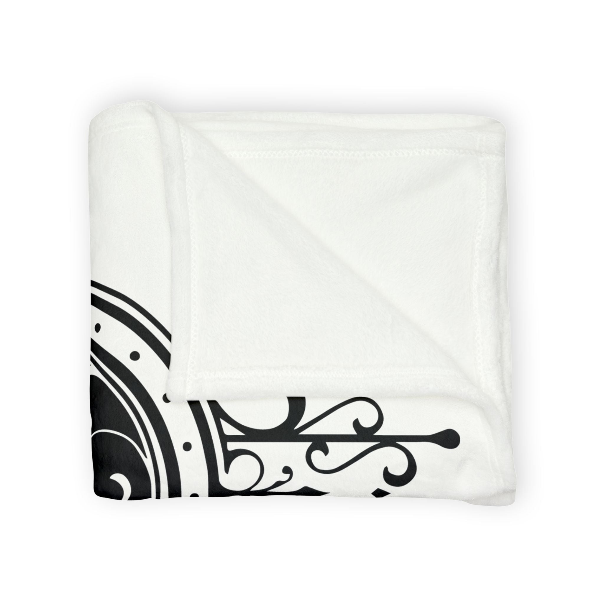 JC Show Horses Soft Polyester Blanket white