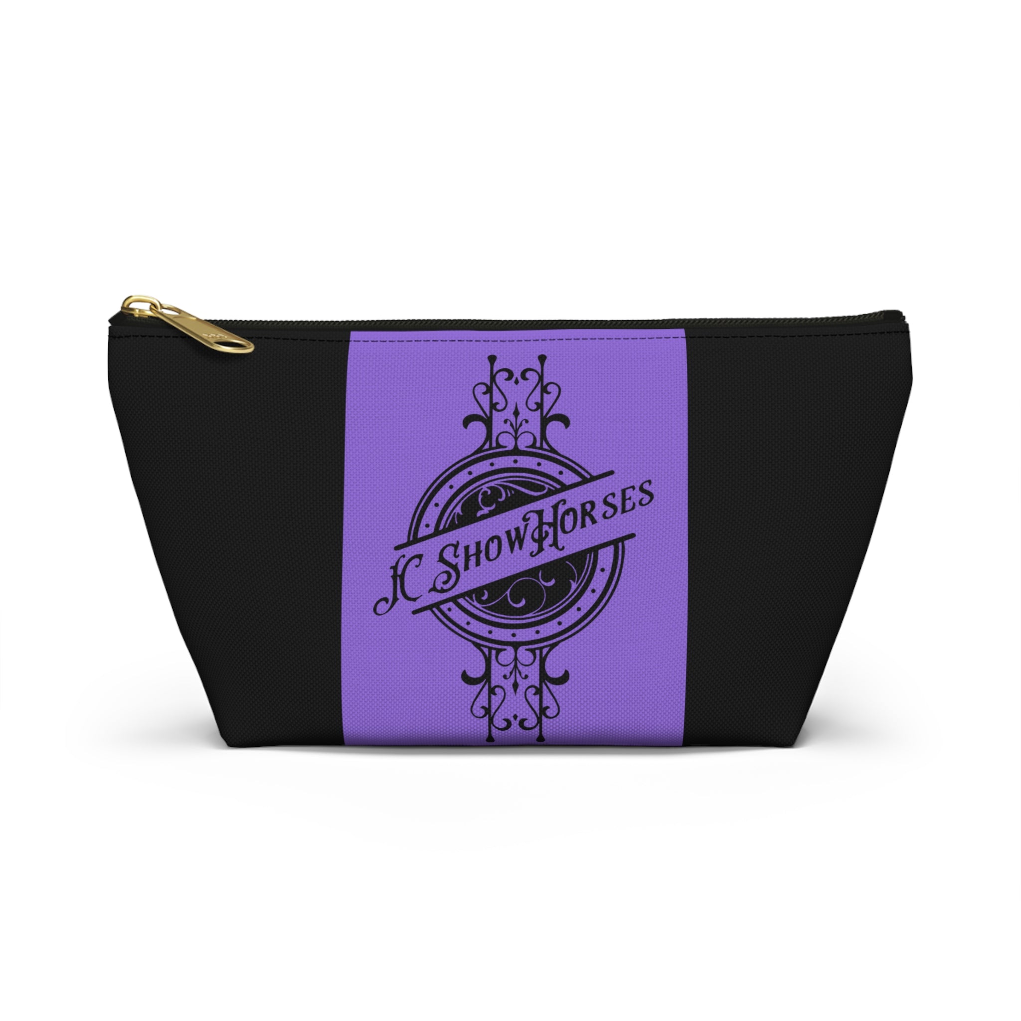 JC Show Horses Accessory Pouch w T-bottom purple