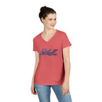 PET Stylish Ladies V-Neck T-Shirt