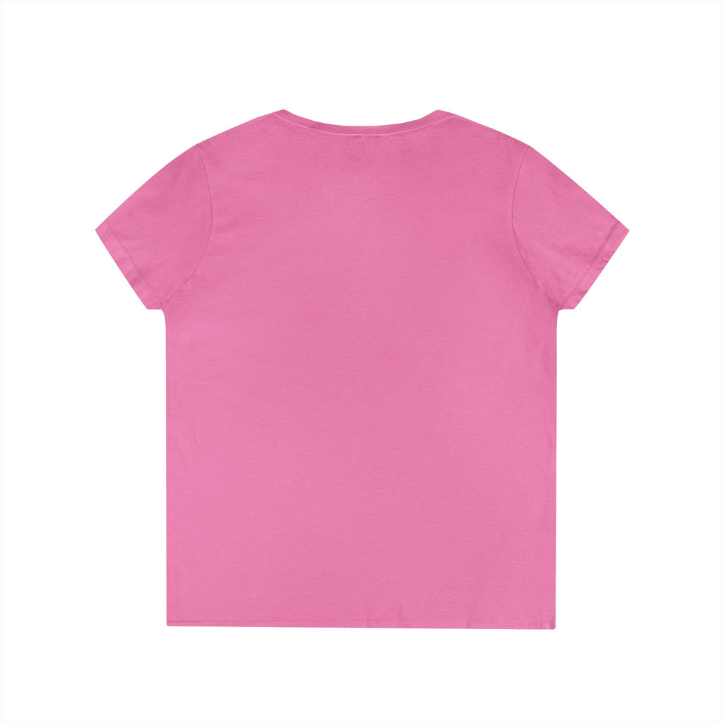 PET Stylish Ladies V-Neck T-Shirt