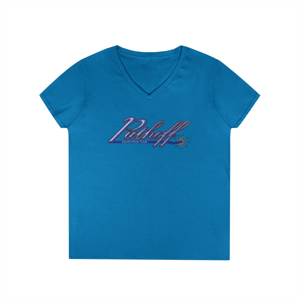 PET Stylish Ladies V-Neck T-Shirt
