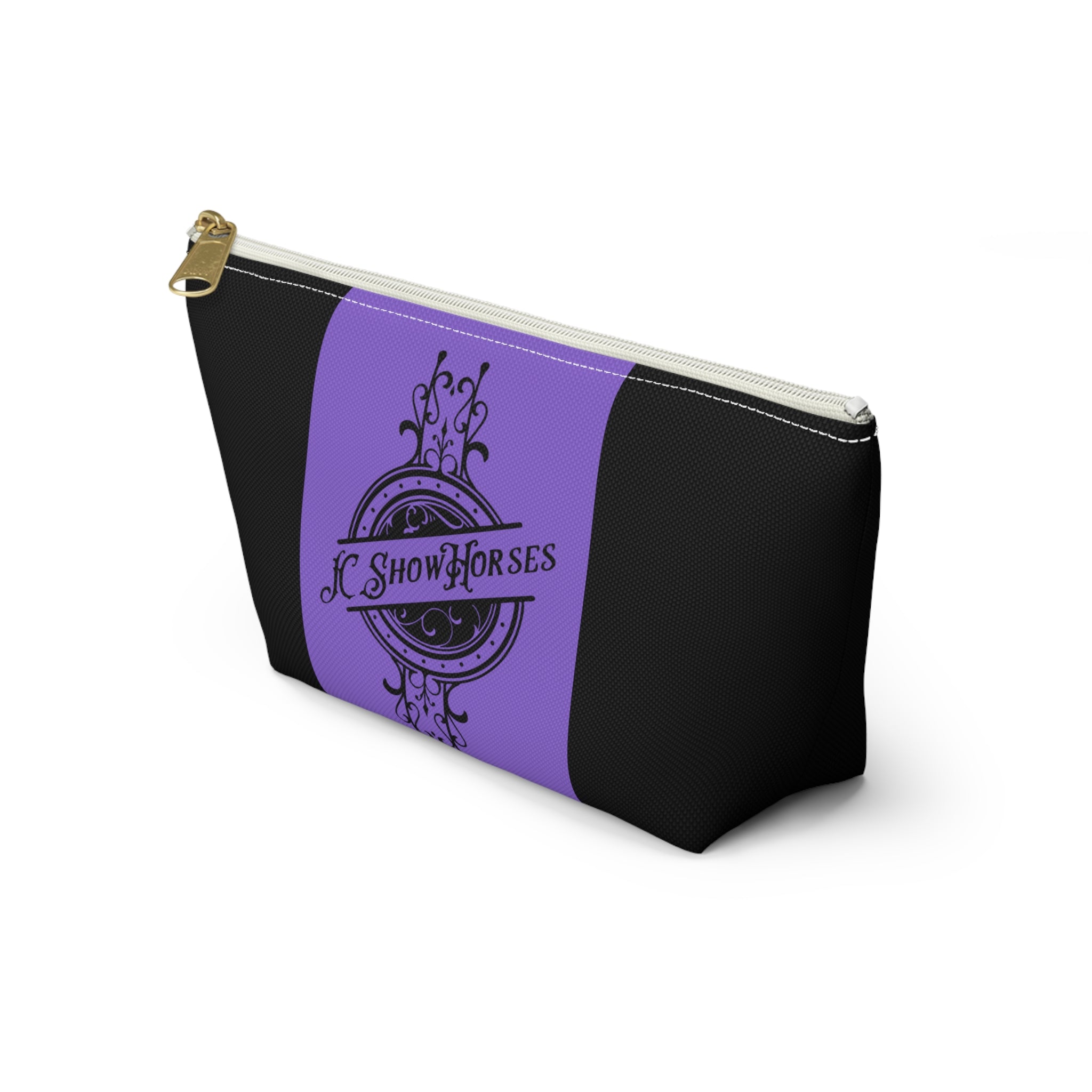 JC Show Horses Accessory Pouch w T-bottom purple