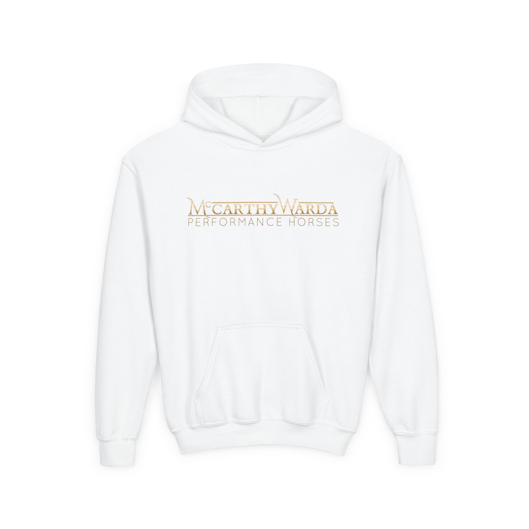 Youth Hoodie — McCarthyWarda Performance Horses Logo Pullover