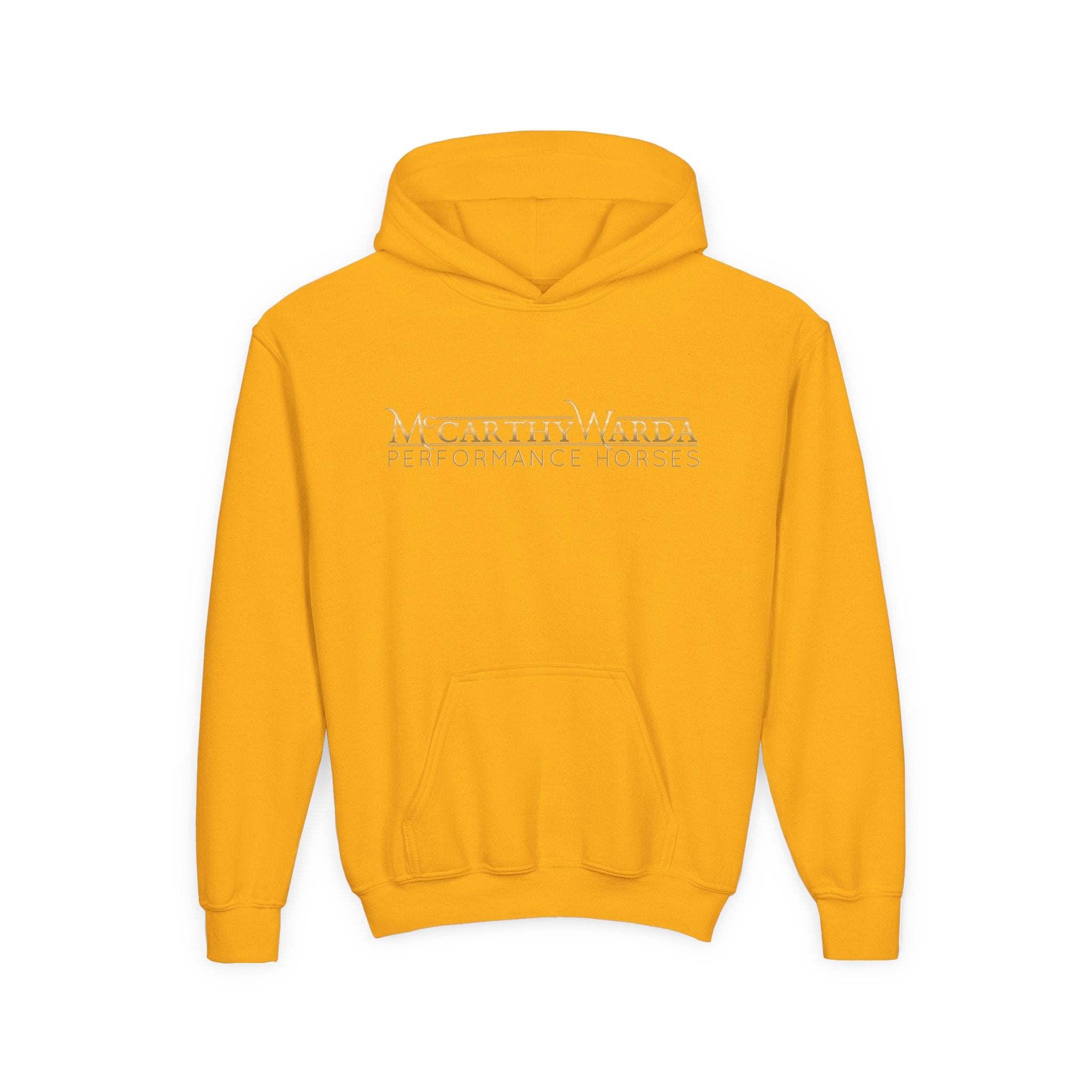 Youth Hoodie — McCarthyWarda Performance Horses Logo Pullover