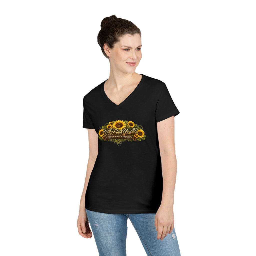 FOG Stylish Ladies V-Neck T-Shirt