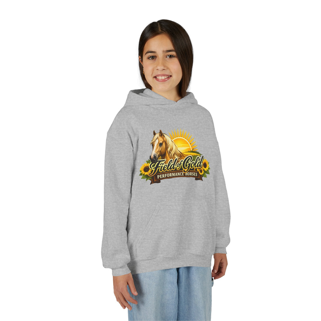 Fields of Gold Performance Horses Youth Hoodie