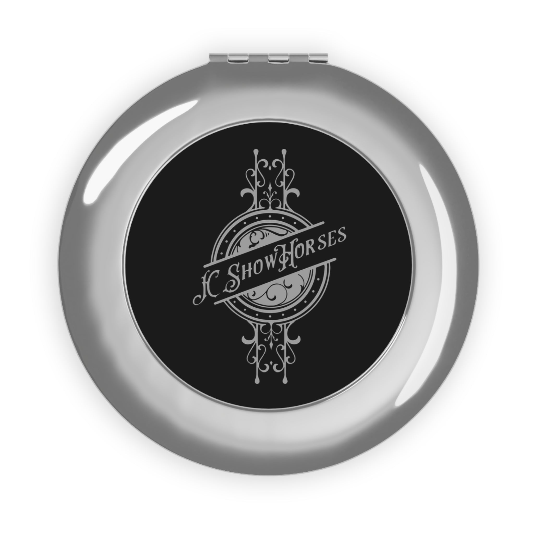 JC Show Horses Compact Travel Mirror