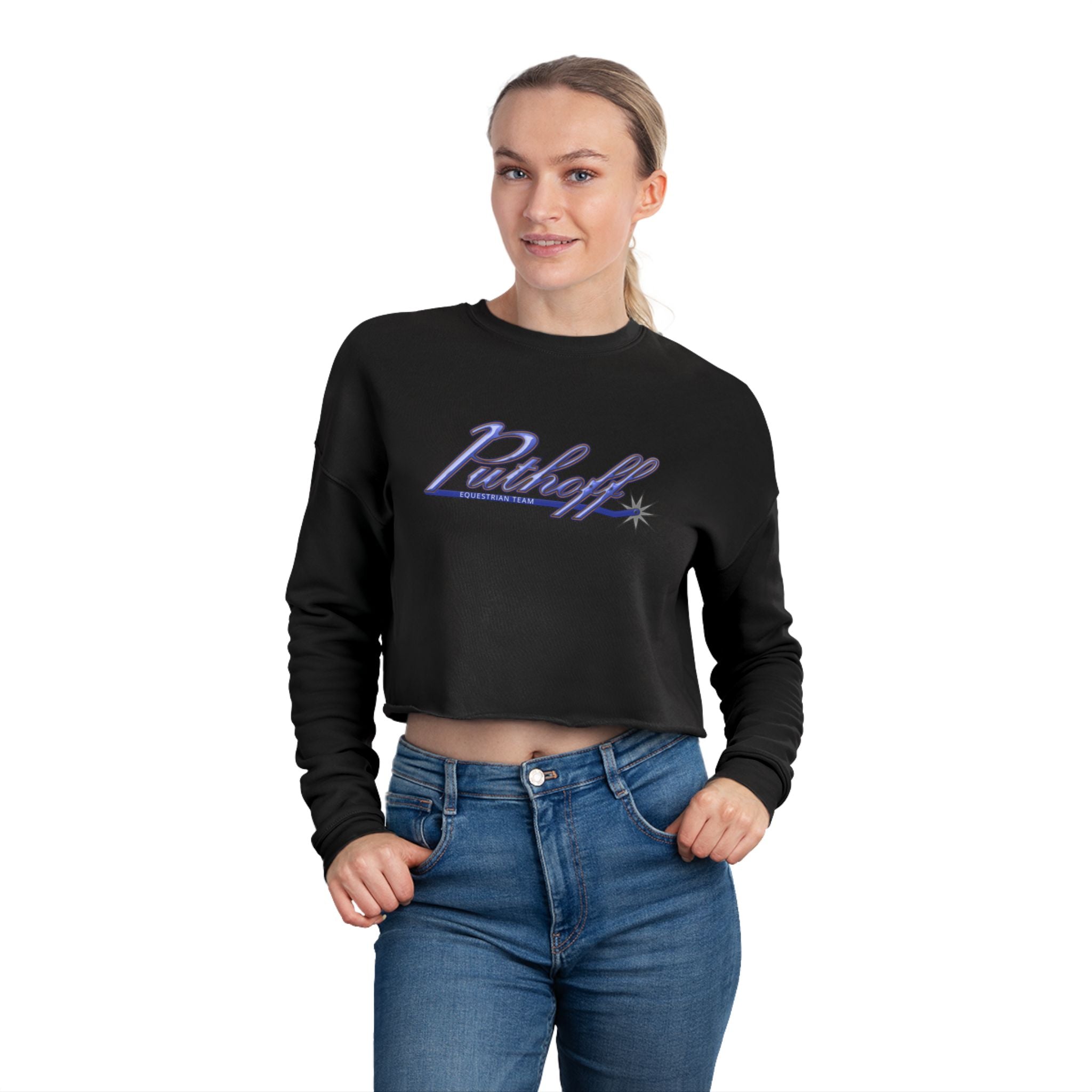 PET Women's Cropped Sweatshirt