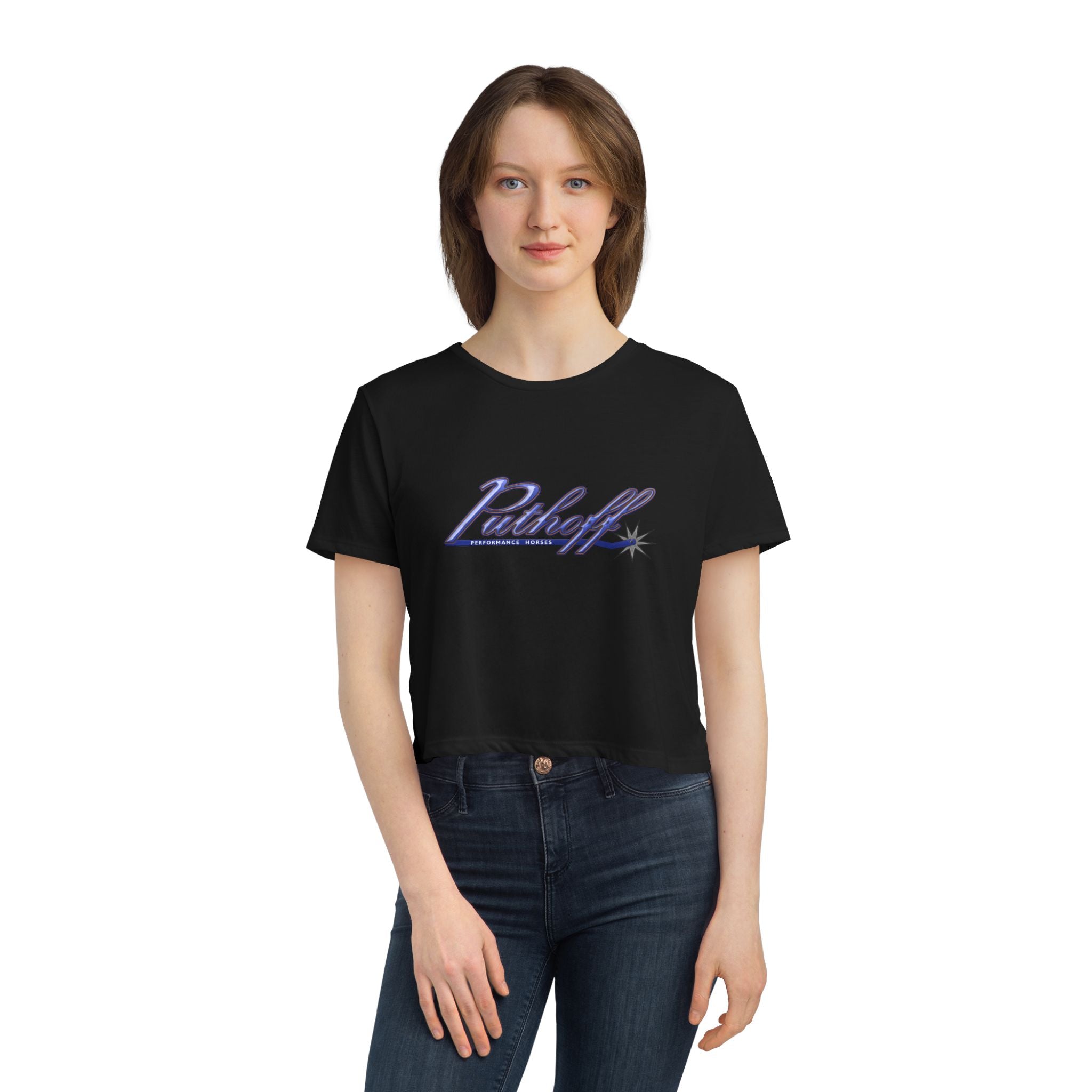 PPH Retro Women's Flowy Cropped Tee
