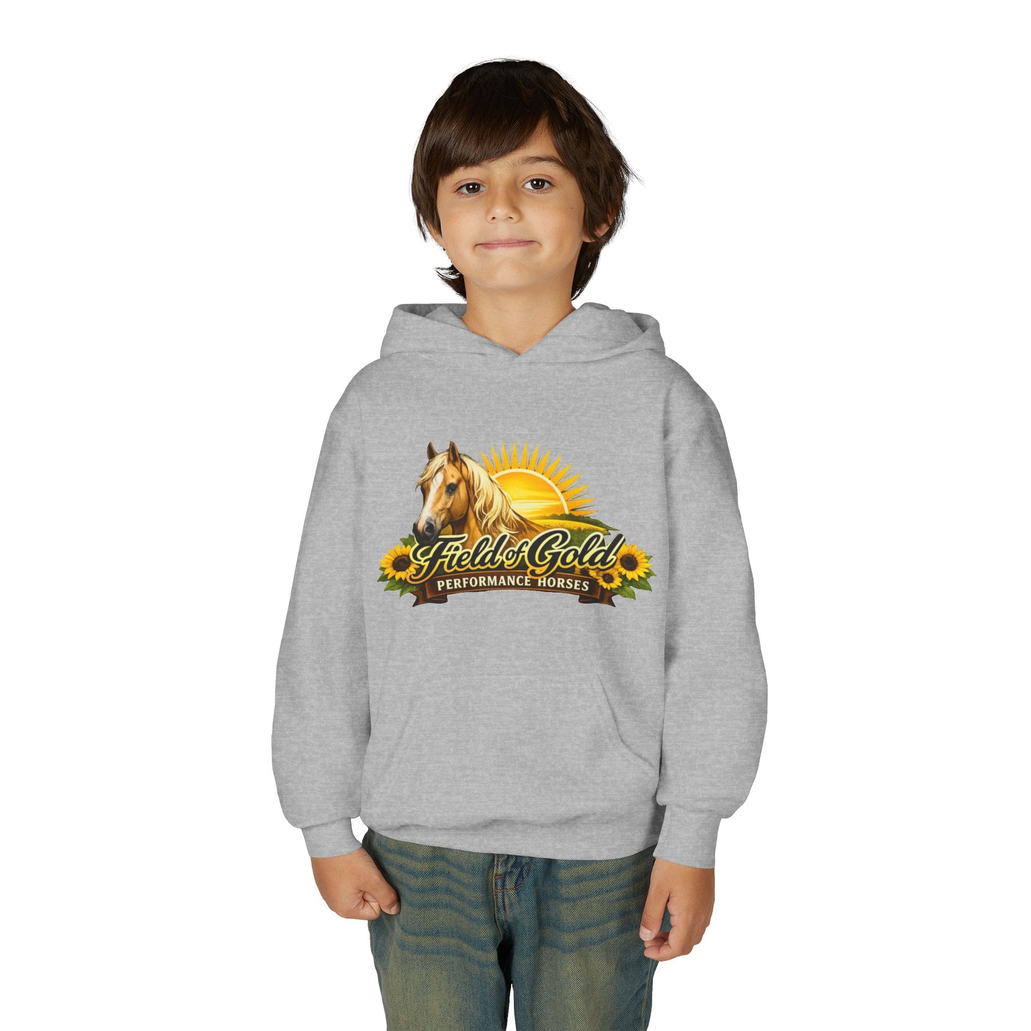 Fields of Gold Performance Horses Youth Hoodie