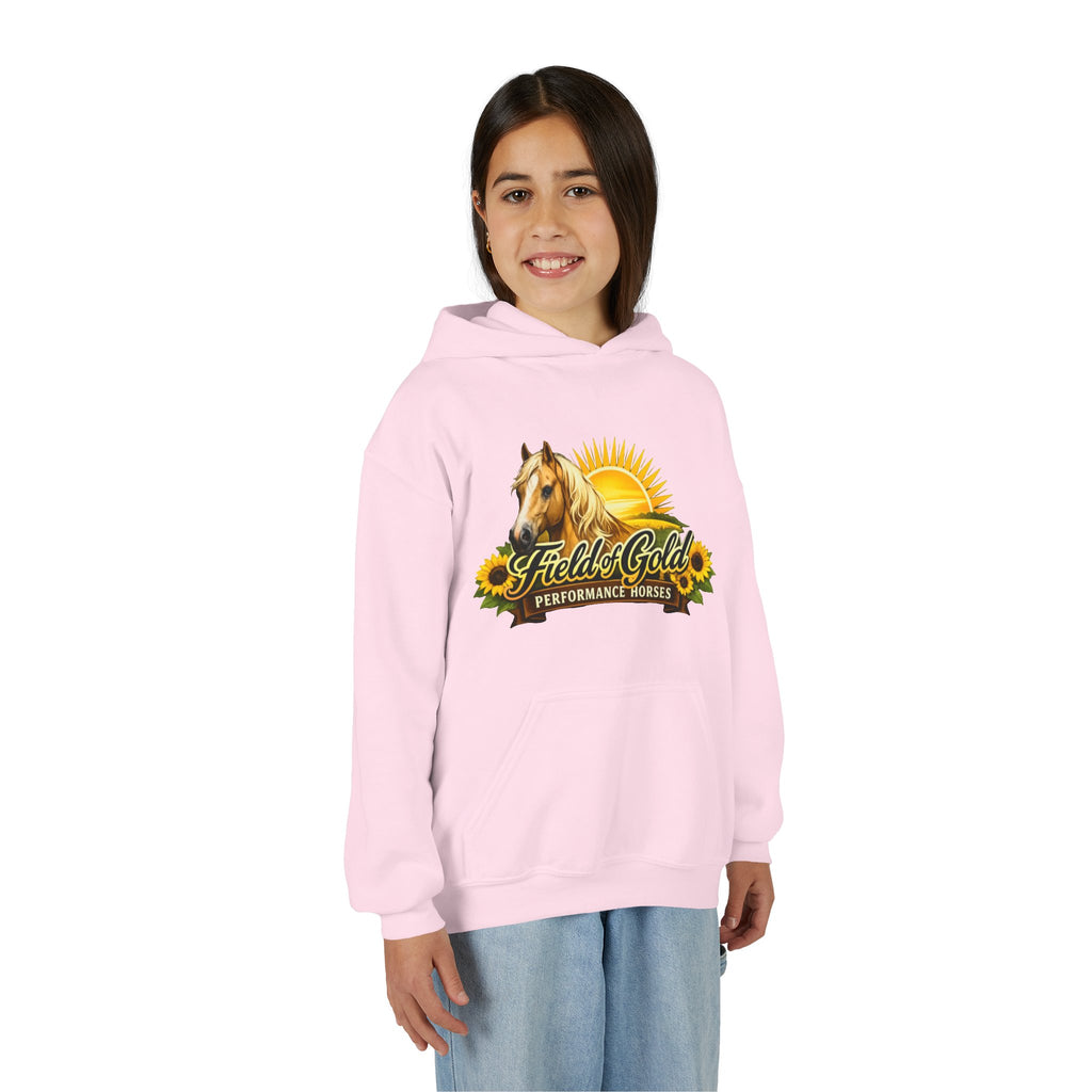 Fields of Gold Performance Horses Youth Hoodie