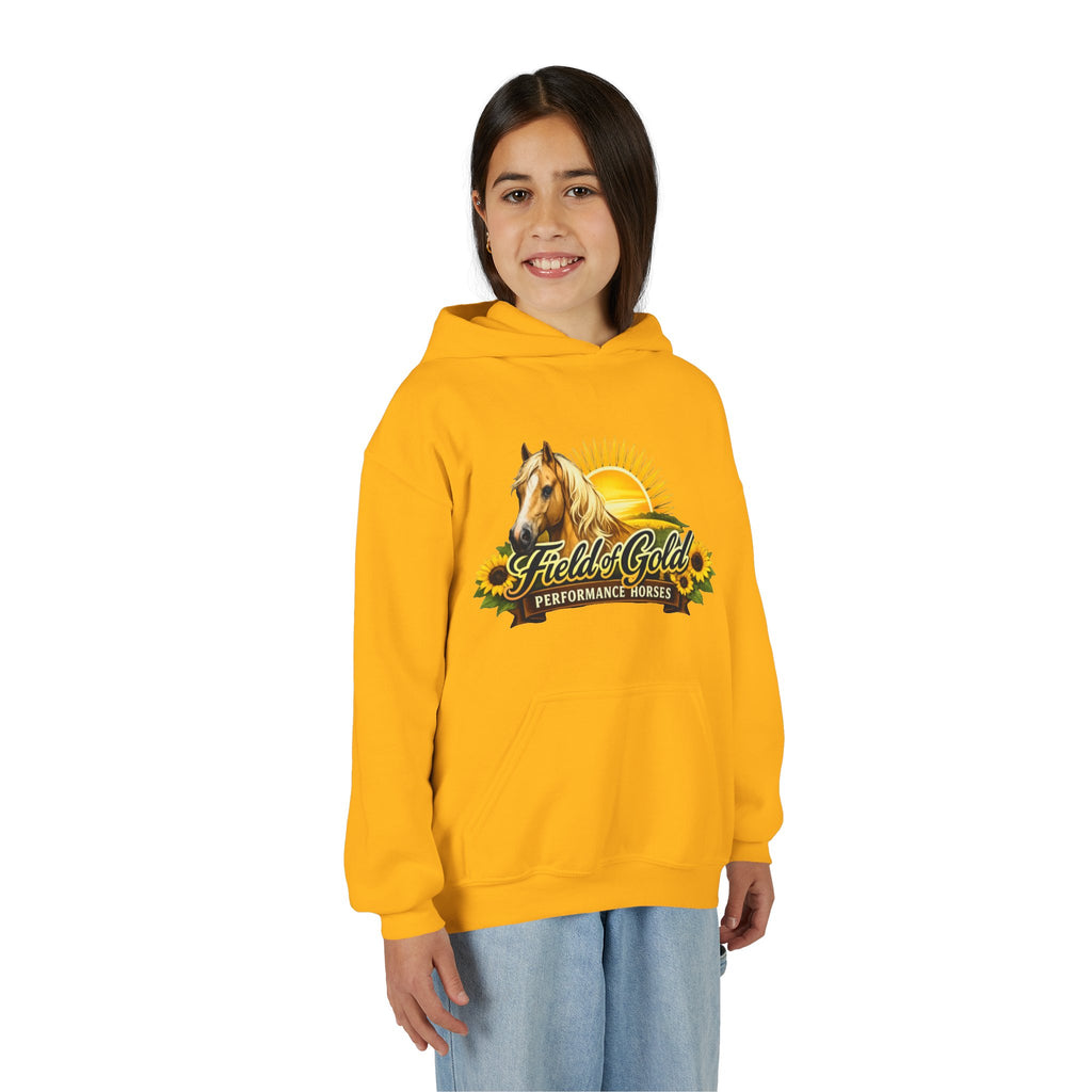 Fields of Gold Performance Horses Youth Hoodie