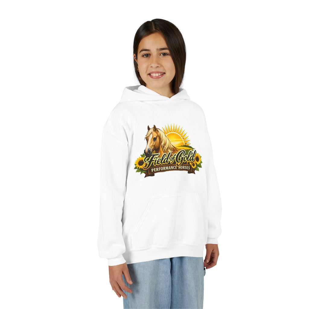Fields of Gold Performance Horses Youth Hoodie