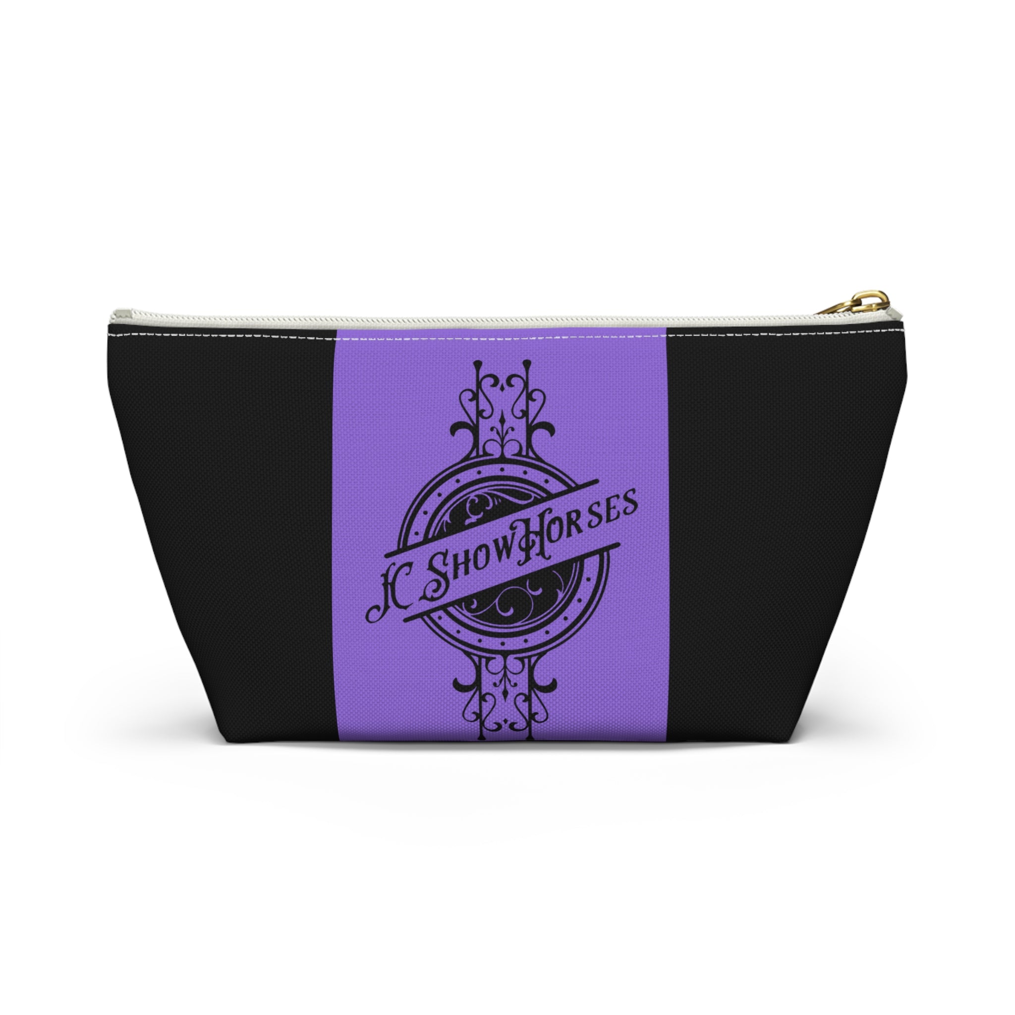 JC Show Horses Accessory Pouch w T-bottom purple