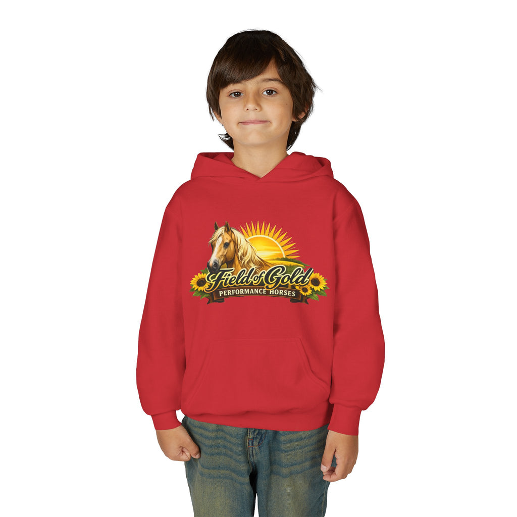 Fields of Gold Performance Horses Youth Hoodie