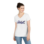 PET Stylish Ladies V-Neck T-Shirt