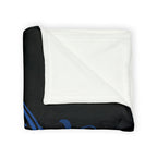 JC Show Horses Soft Polyester Blanket blue