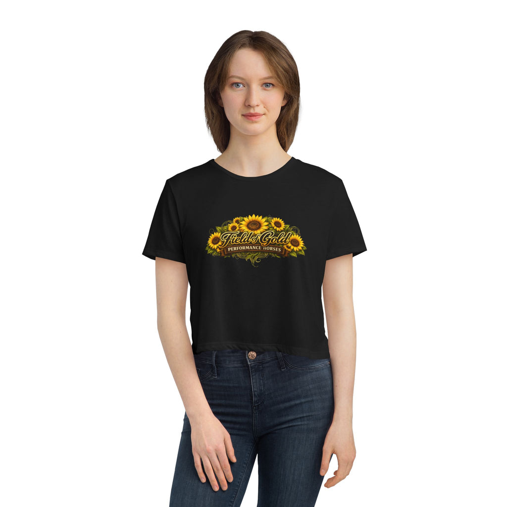 Field of Gold Women's Flowly Crop Top