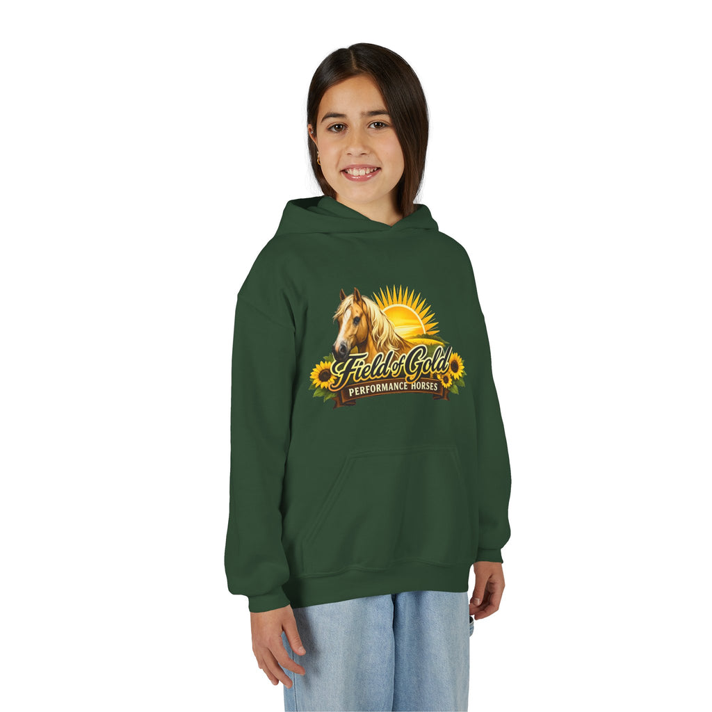 Fields of Gold Performance Horses Youth Hoodie