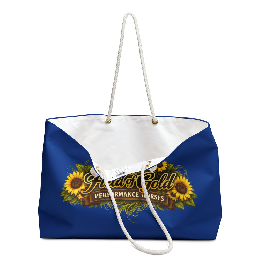 FOG Weekender Bag for Equestrian Lovers, Travel Tote, Gym Bag, Overnight Bag etc