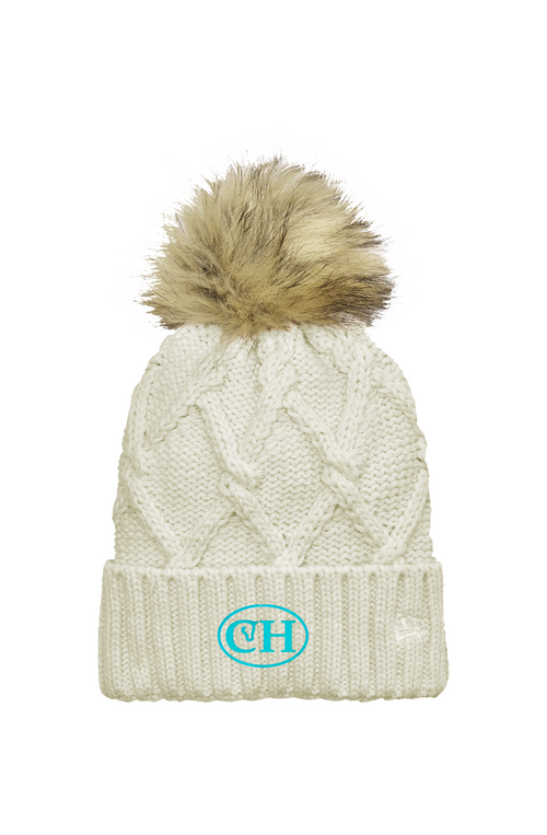 Faux Fur Pom Beanie