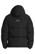 PET Unisex embroidered Hooded Puffer Jacket