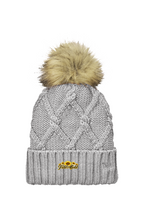 Field of Gold PH Faux Fur Pom Beanie