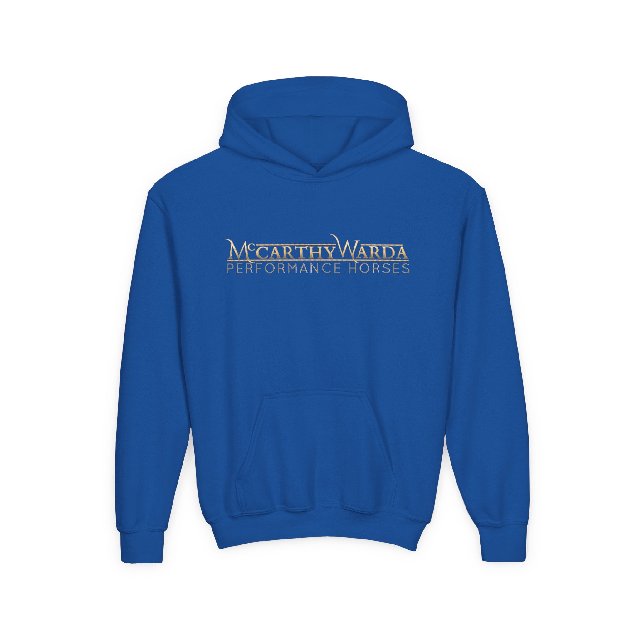 Youth Hoodie — McCarthyWarda Performance Horses Logo Pullover