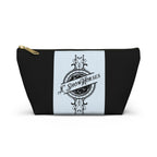 JC Show Horses Accessory Pouch w T-bottom light blue