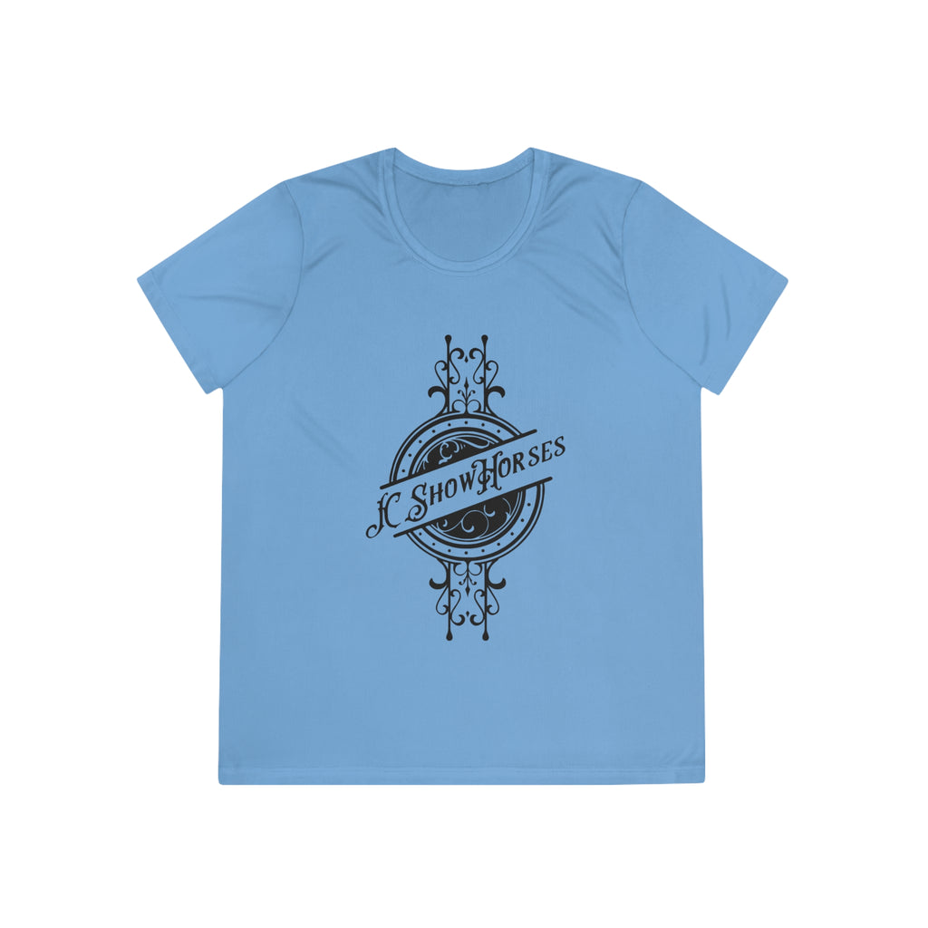 JC Show Horses Ladies Crew Neck Arena Shirt