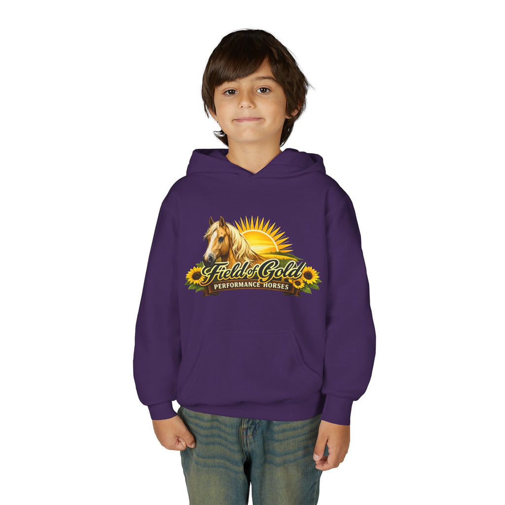 Fields of Gold Performance Horses Youth Hoodie