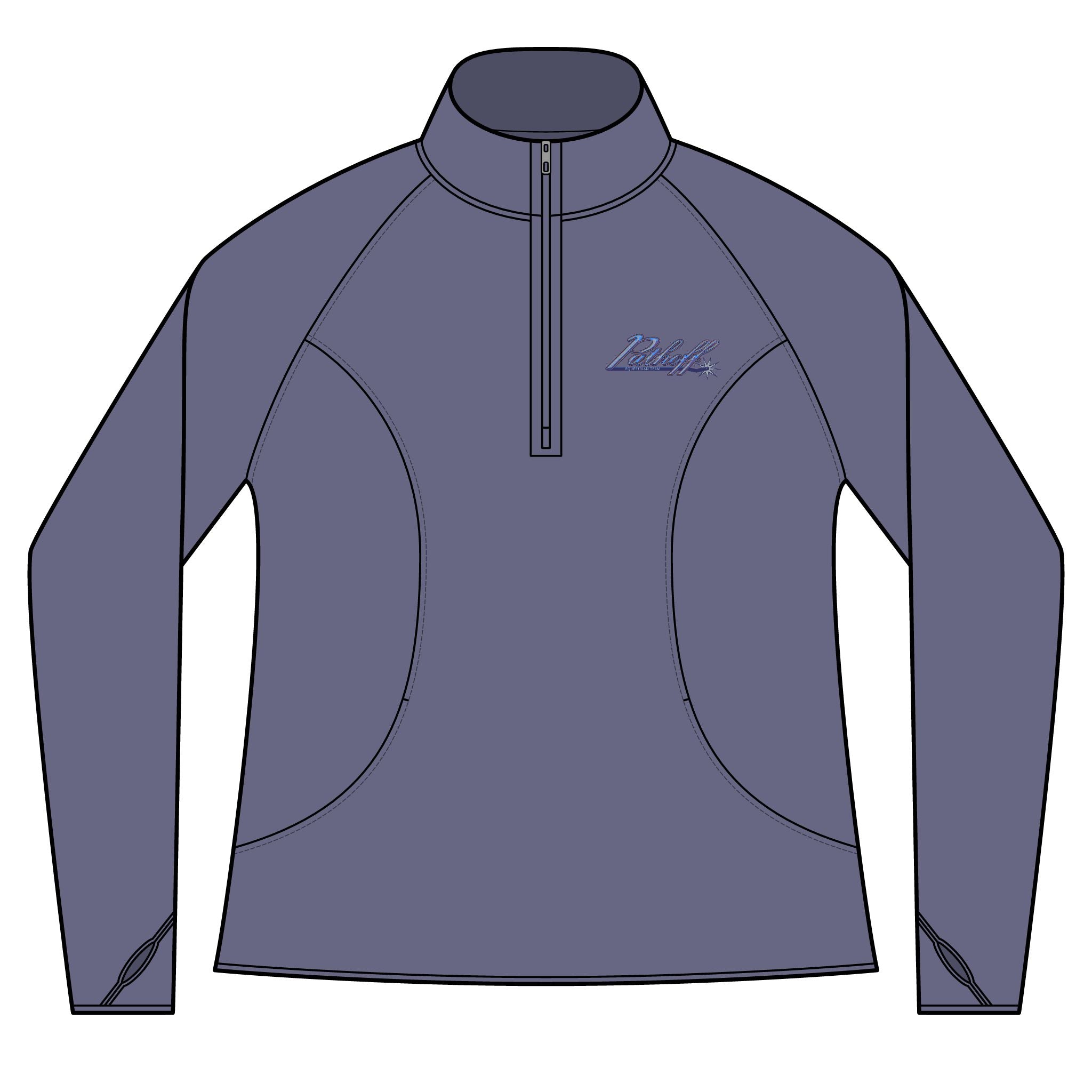 PET Embroidered Ladies Sport-Wick Quarter-Zip Pullover  Brand New!!