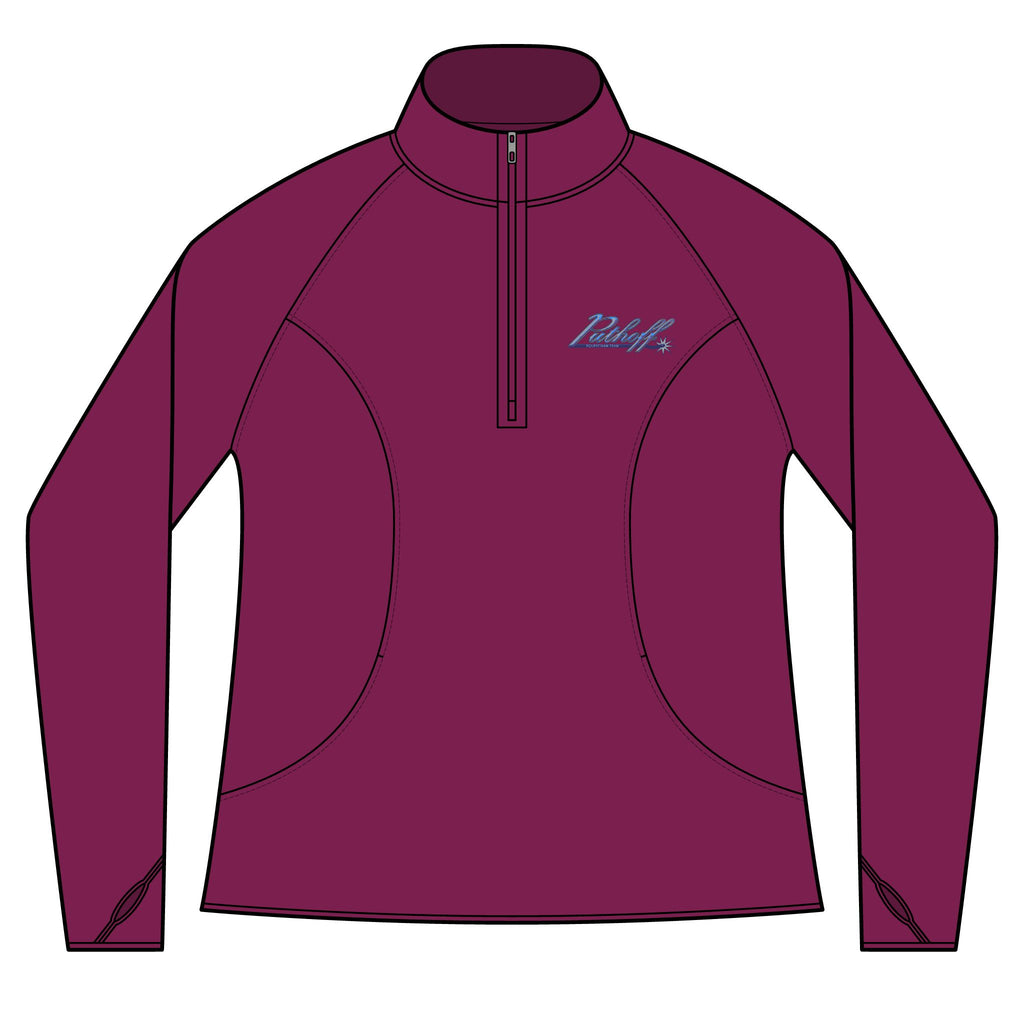 PET Embroidered Ladies Sport-Wick Quarter-Zip Pullover  Brand New!!