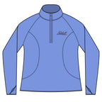 PET Embroidered Ladies Sport-Wick Quarter-Zip Pullover  Brand New!!