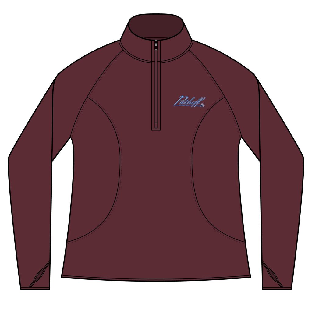 PET Embroidered Ladies Sport-Wick Quarter-Zip Pullover  Brand New!!