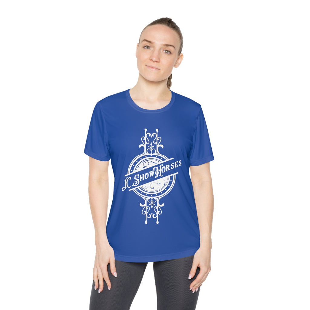 JC Show Horses Ladies Crew Neck Arena Shirt