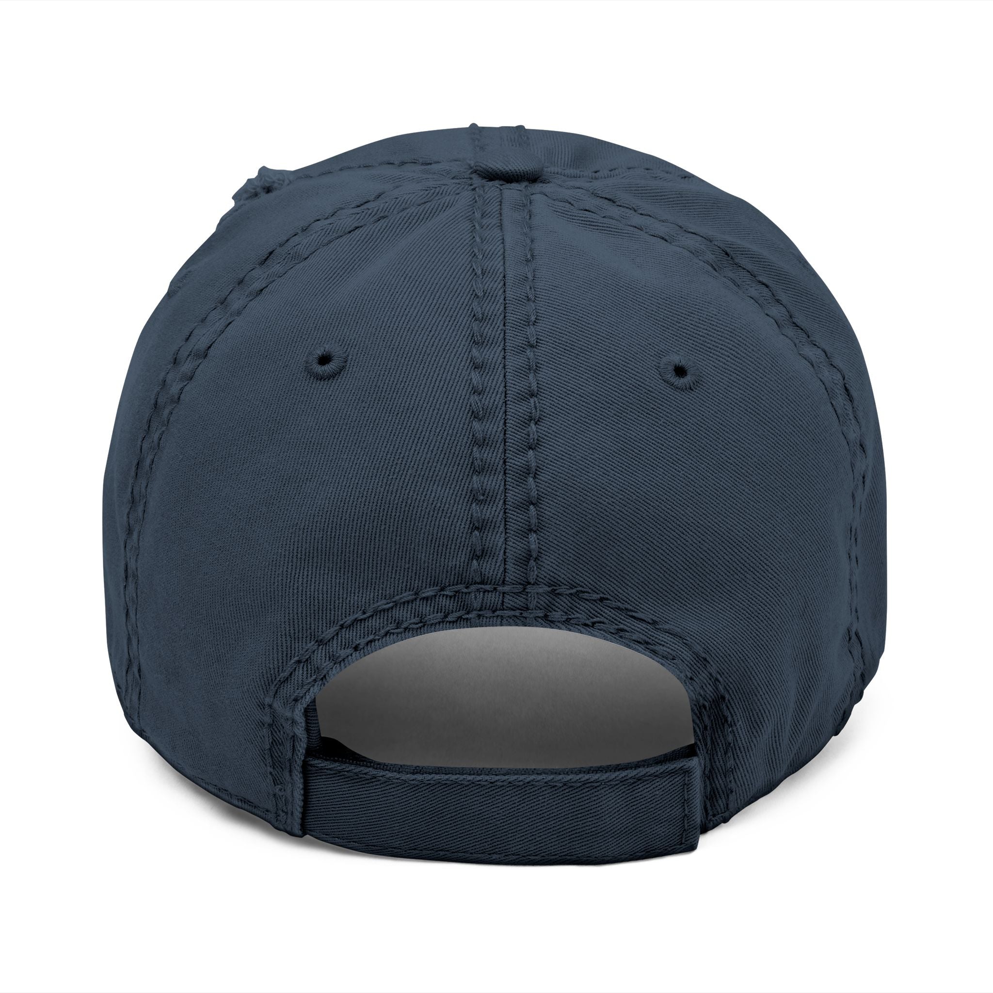 Putoff Embroidered Distressed Dad Hat