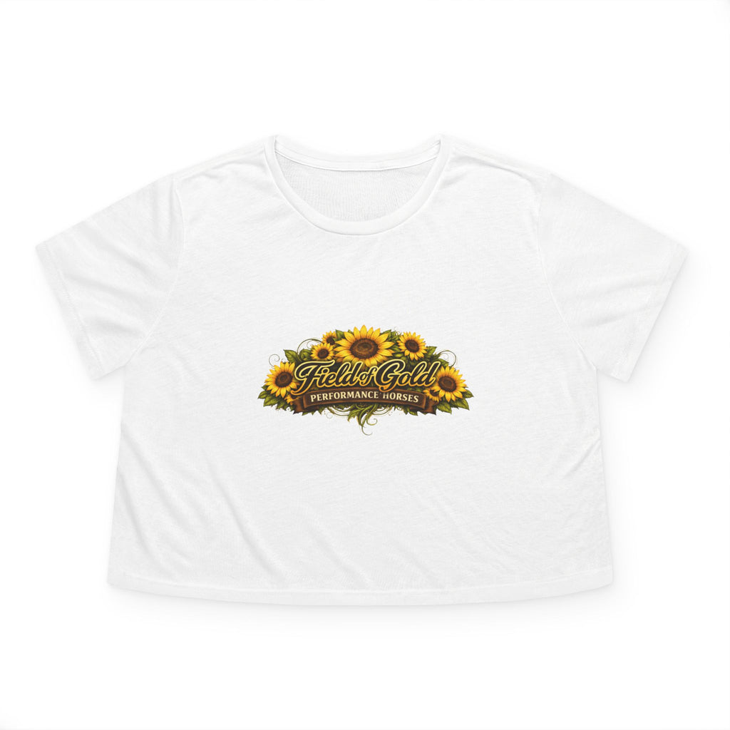 'Fields of Gold' Cropped Tee