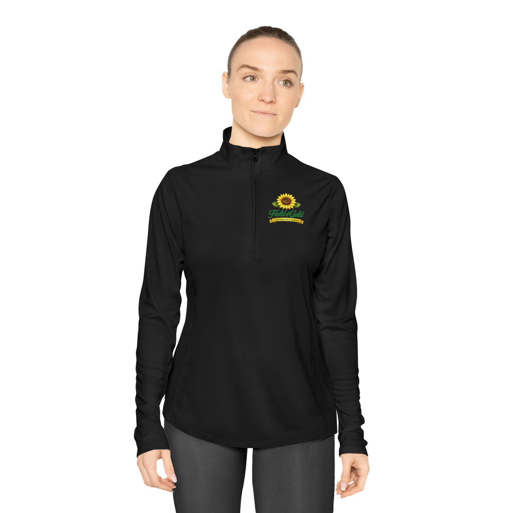 Field of Gold PH Ladies Quarter-Zip Pullover