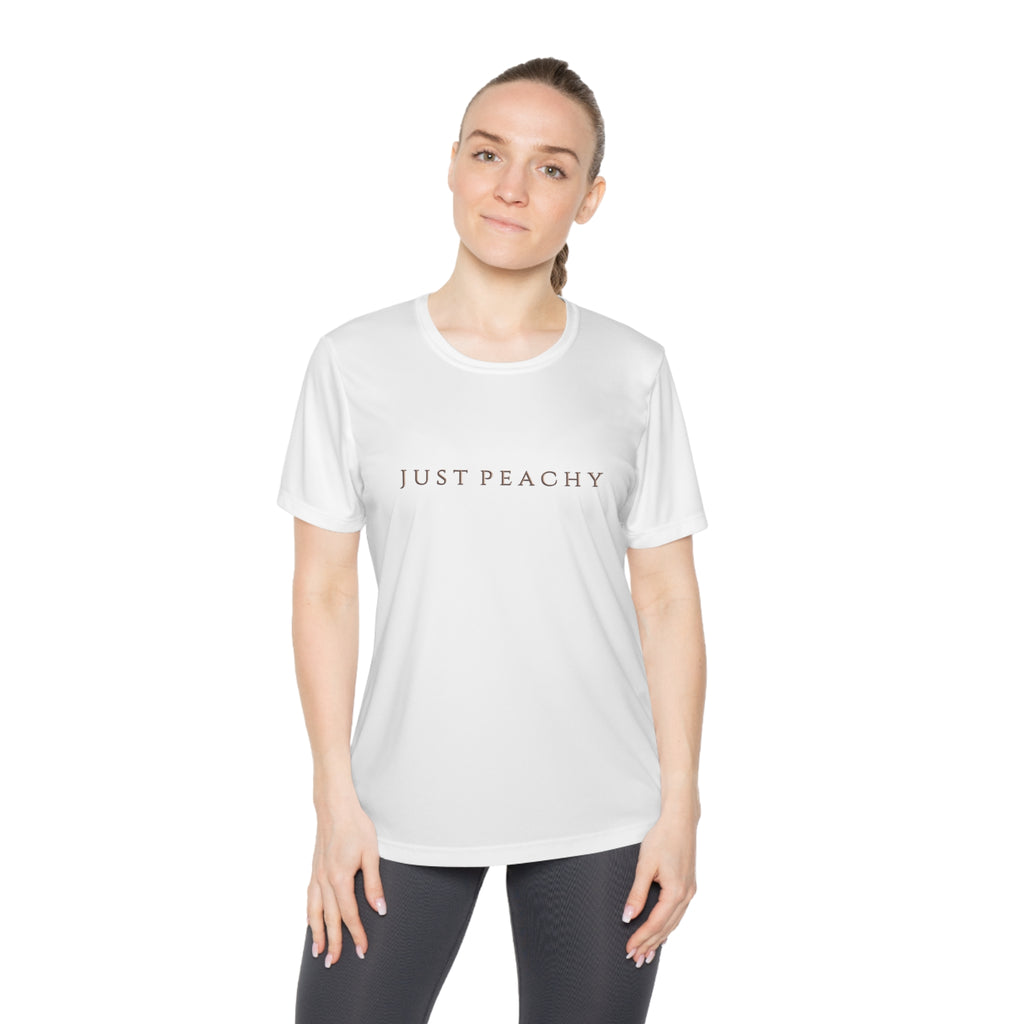 Just Peachy Ladies Crew Neck Arena Shirt