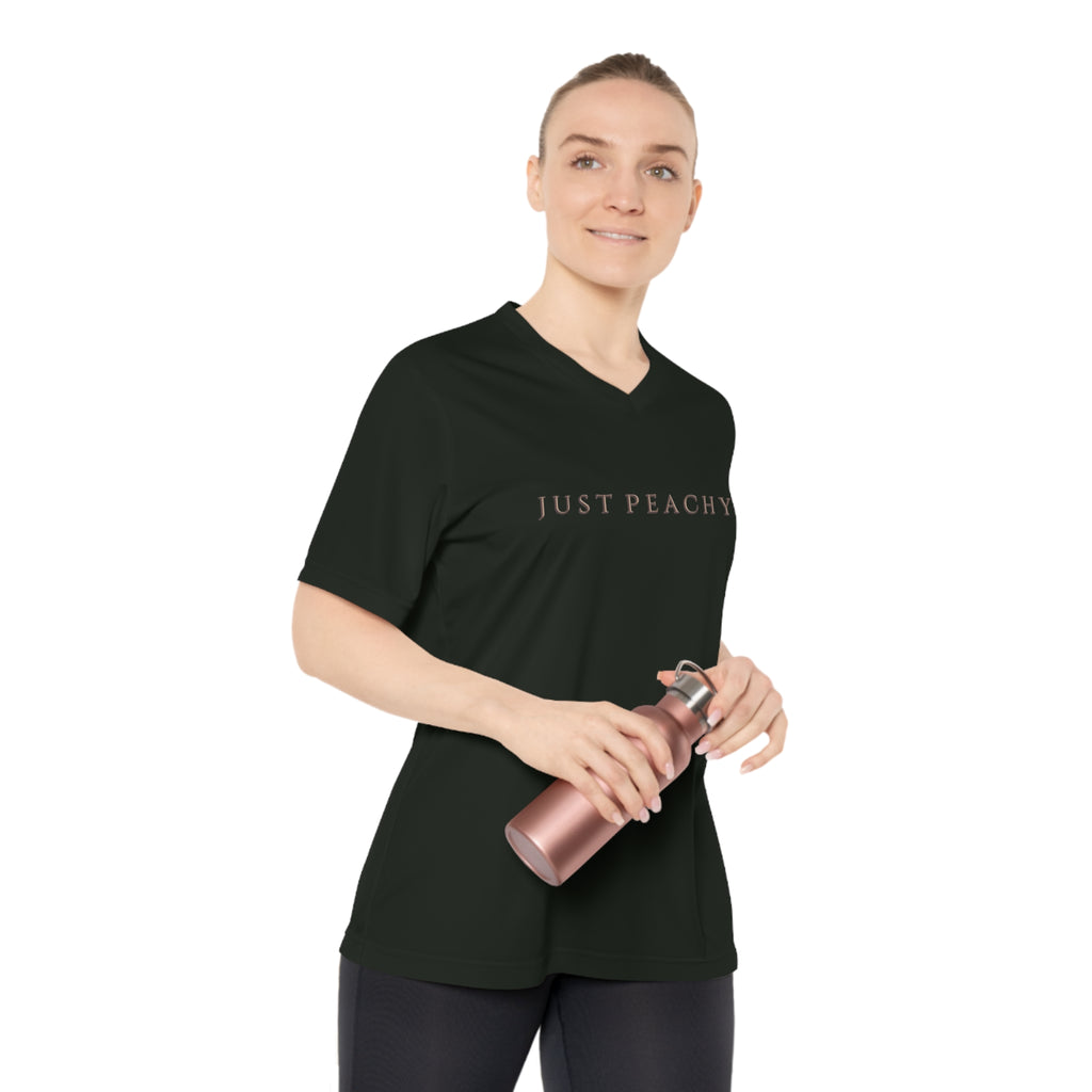 Just Peachy Women's V-neck Arena Shirt