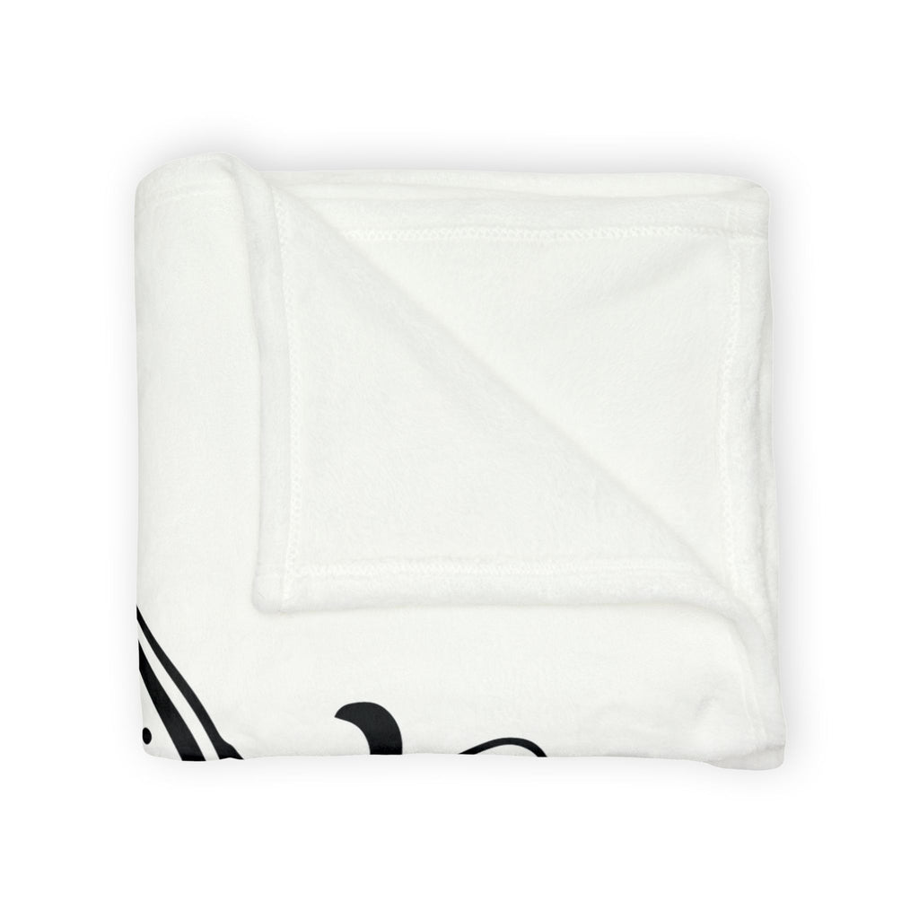 JC Show Horses Soft Polyester Blanket white