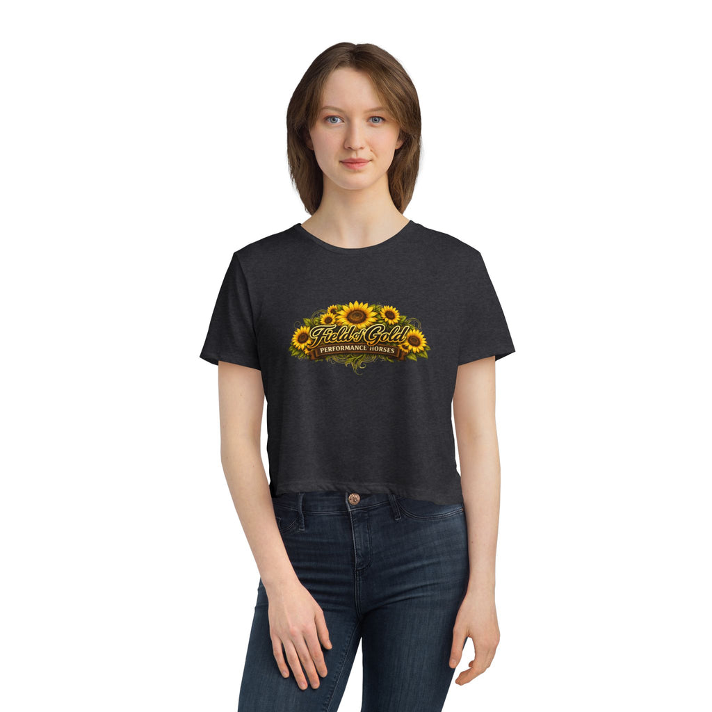 Field of Gold Women's Flowly Crop Top