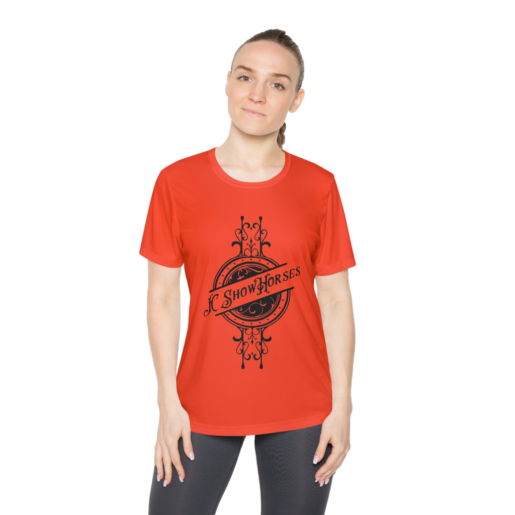 JC Show Horses Ladies Crew Neck Arena Shirt