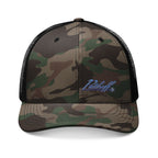 Puthoff Embroidered Camouflage snap back Trucker Hat #2