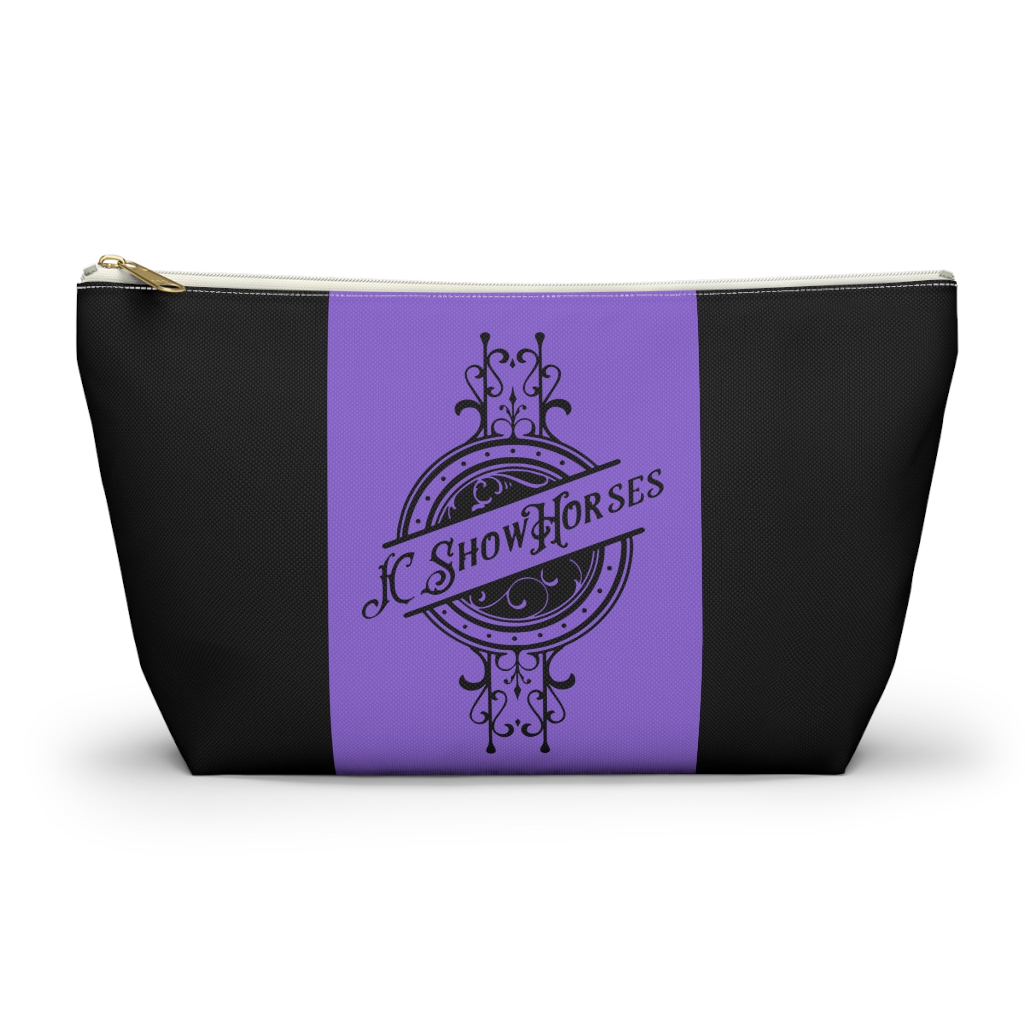 JC Show Horses Accessory Pouch w T-bottom purple